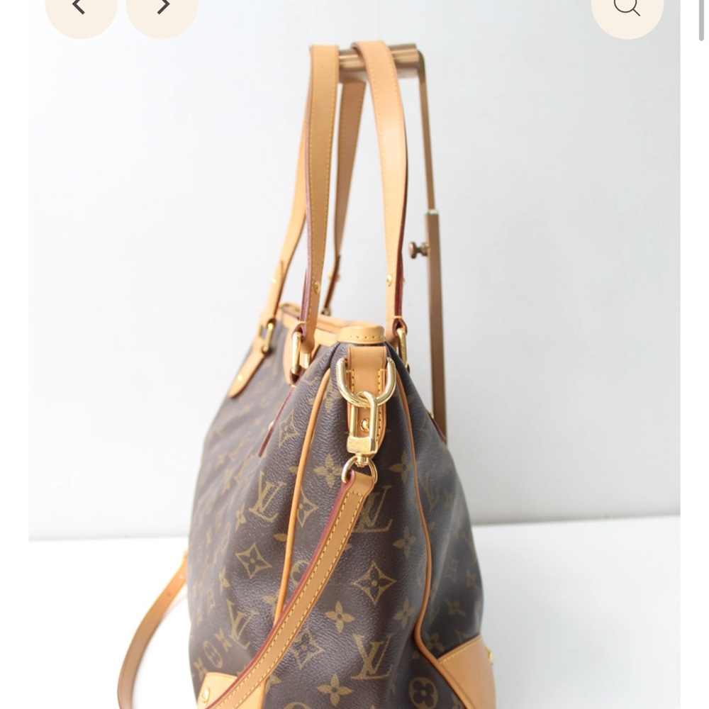 Louis Vuitton Brown Monogram Tote Bag - Picture 3 of 16